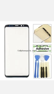 For Samsung Galaxy S8 Front Glass Lens Outer Screen Replacement +Tools - Picture 1 of 1