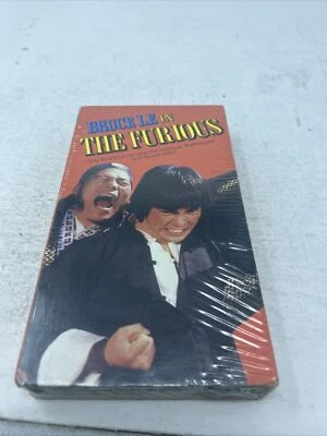 BRUCE LEE IN THE FURIOUS(VHS-1988)"LE"VS "THE RATTLESNAKE" KARATE-KUNG FU-RARE - Image 1 of 4