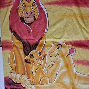 VTG Disney Simba Family The Lion King Beach Pool Towel Franco 56x30 Full Size - Picture 1 of 11