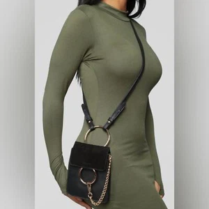 Chloe Black Faye small bracelet bag EUC with dust bag - Picture 1 of 9