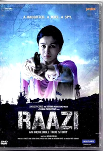 RAAZI - ALIA BHATT, VICKEY KAUSHAL - BOLLYWOOD ORIGINAL DVD - ENGLISH SUBS - Bild 1 von 2