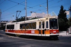 Vtg 1986 Train Slide 1239 Trolley LRV San Francisco Municipal RY X4C103 - Picture 1 of 3