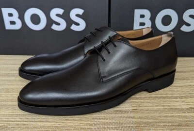 Hugo Boss shoes Jerrard Derby lt Leather, made in Italy, Extra Light - Image 1 of 4