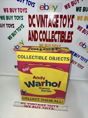 2016 KIDROBOT ANDY WARHOL COLLECTIBLE DUNNY SERIES VINYL 3" FIGURE Case Of 20 - Image 1 of 4