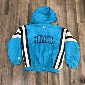 Giacca a vento leggera vintage starter San Jose Sharks taglia media - Foto 1 di 16