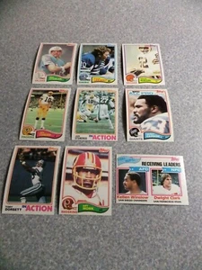 L#706 1982 Topps Football cards, HOFers - PICK YOUR CARD- VG condition - Picture 1 of 10
