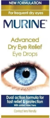 ‎MURINE Murine Advanced Preservative Free Dry Eye Drops for Fast Acting Long Lasting