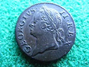 More details for ireland george ii 1760 farthing freepost