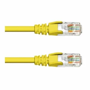 1M CAT.5e UTP PATCH CABLE - YELLOW - Picture 1 of 1