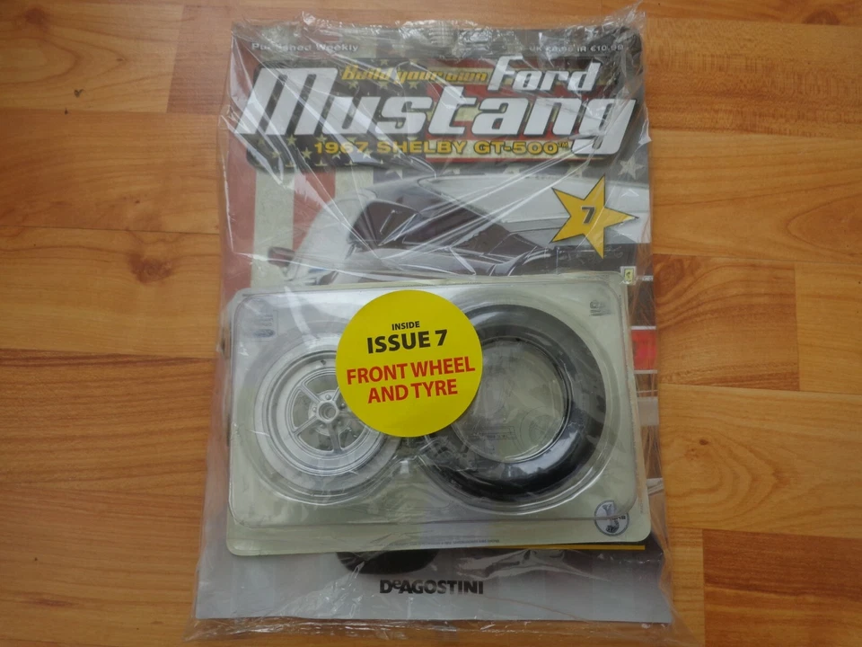 1/8 DEAGOSTINI Costruire il Proprio Ford MUSTANG 1967 Shelby GT-500 Issue 7 Inc - Immagine 1 di 1