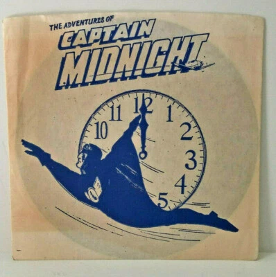 Adventures Of Captain Midnight Flexi-Disc-7" 33 1/3 RPM-Destruction from the Sky - Image 1 of 3
