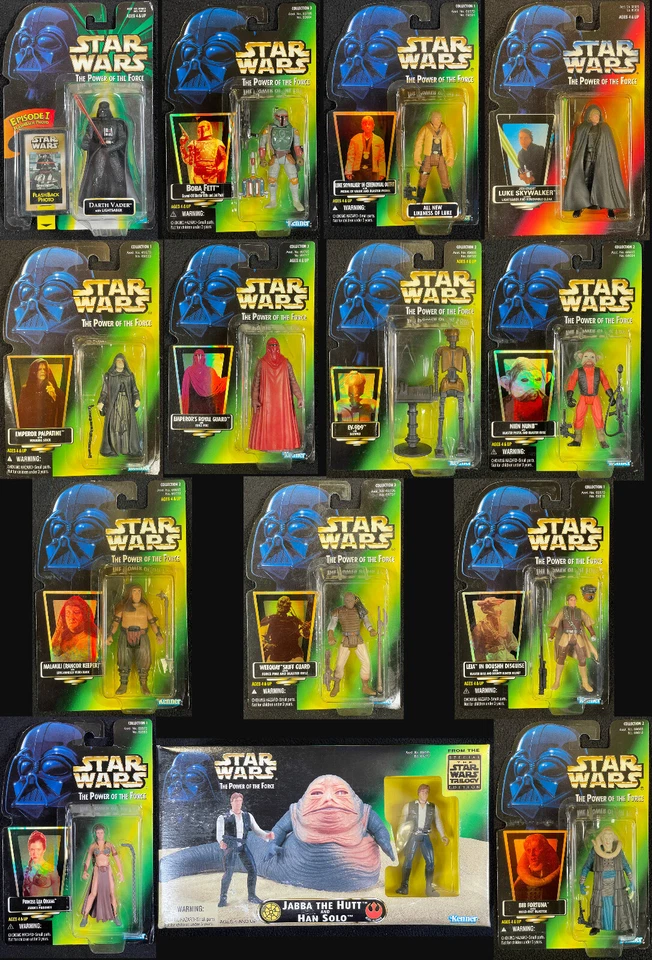 VINTAGE 1990s Hasbro Star Wars POTF 3.75" Return of the Jedi Collection MOC - Image 1 of 4