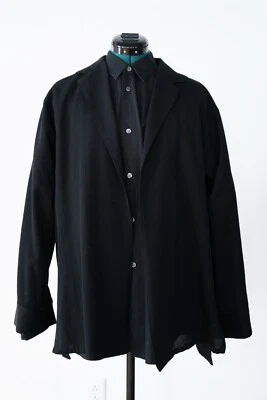 Chaqueta Yohji Yamamoto Negra Clara Talla M Foto 1 de 4