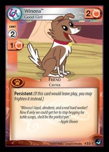 My Little Pony High Magic Winona Good Girl! 23 C x3 - MLP CCG - Picture 1 of 1
