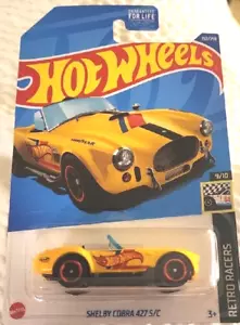 Hot Wheels Shelby Cobra 427 S/C Yellow - Picture 1 of 2