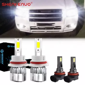 Combo de faros antiniebla de haz alto/bajo LED 6000K para Ford Ranger 2005-2007 - Imagen 1 de 12