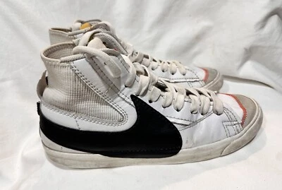 Nike Blazer '77 Jumbo Mid Mens Size 11 White Black Leather Sneakers DD3111-100 - Image 1 of 4