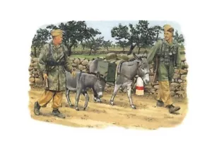 Dragon 6077 - 1:35 German Paratroopers with Donkeys - New - Picture 1 of 1