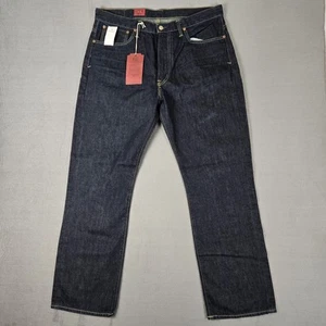 Polo Ralph Lauren Vintage 67 Straight Leg Jeans Herren 36x32 Dark Wash Denim Neu mit Etikett - Bild 1 von 15