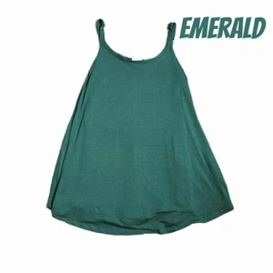 LuLaRoe 2XL LYNN Romper Dress ~ SOLID EMERALD GREEN ~ Sizes 20-22; nwt - Picture 1 of 2