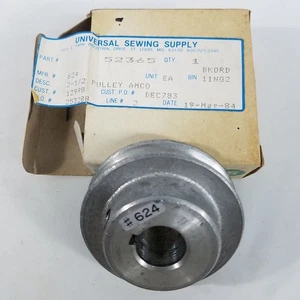 Nähmaschine 2 1/2 V Nut Motor Riemenscheibe 52365 624 Universalversorgung - Bild 1 von 5