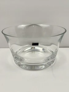 KROSNO Harmony Tazón de Vidrio Transparente Hecho a Mano Polonia Cristal Exhibición Regalo NUEVA Caja - Imagen 1 de 12