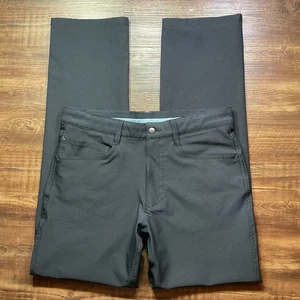 Footjoy Athletic Fit Golf Pants Men’s 32x32 Black 5 Pocket Performance Stretch - Picture 1 of 8