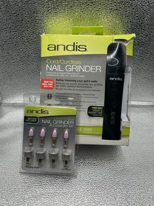 ANDIS Amoladora de Uñas con Cable/Inalámbrica para Animales con Kit de Accesorios para Amoladora de Uñas Caja de Daños - Imagen 1 de 8