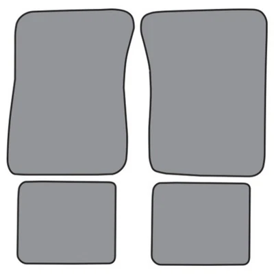 Floor Mats for 1987-1991 Pontiac Bonneville (FM104F FM18R) Cutpile 4Pc - Image 1 of 4