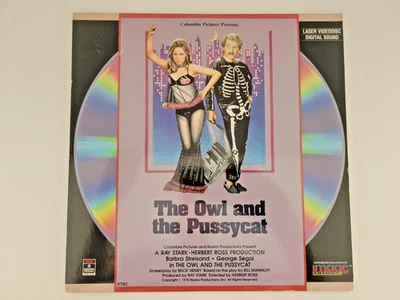 The Owl and the Pussycat (Laserdisc) LD Barbara Streisand George Segal Videodisc Foto 1 de 4
