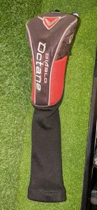 Callaway Diablo Octane Fairwayholz Headcover Adj. Etikett schwarz rot - Bild 1 von 6