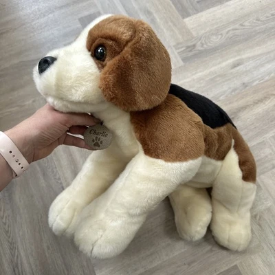 Keel Toys charlie Dog Soft Toy Plush rare 22” king charles spaniel tri colour - Image 1 of 4