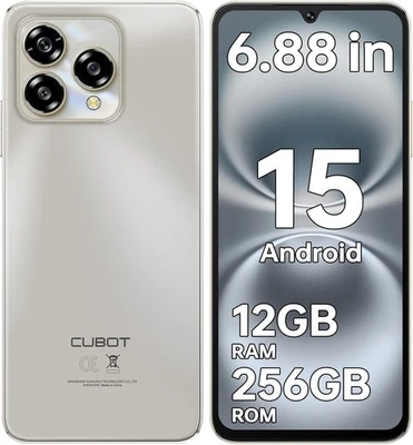 Smartphone Android 15, 6.88" 120Hz Telefono Cellulare, 12GB+256GB/1TB Cellulari  - Immagine 1 di 4