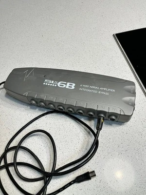 SLx TV Signal Booster Antennenverstärker mit Koax-Anschlüssen, - Bild 1 von 4