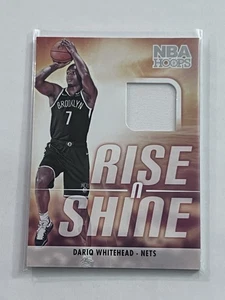 2023-24 Panini NBA Hoops DARIQ WHITEHEAD Rise-n-Shine Jersey Insert #RS-WHI RC - Bild 1 von 2