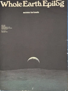 Whole Earth Epilog 1974 Jobs Stay Hungry Stewart Brand Used FS JP vintage damage - Picture 1 of 3