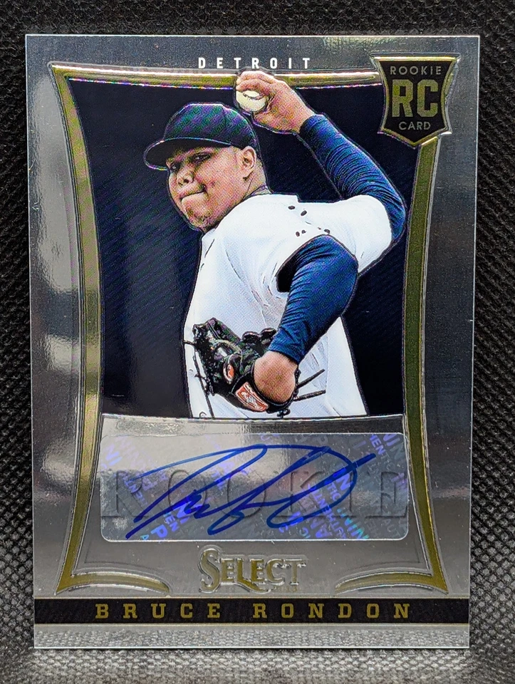 2013 Panini Select #192 Bruce Rondon Rookie Auto /750 - Image 1 of 2