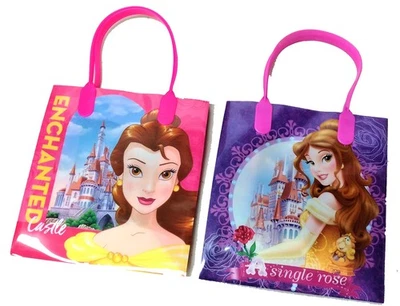 Disney Princesa Bella Auténtica Licencia 12 Bolsas Pequeñas Reutilizables 6" Foto 1 de 4