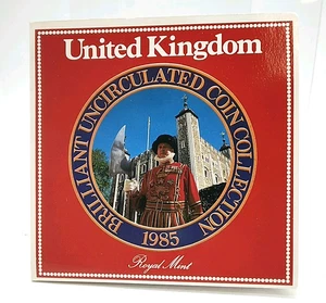 United Kingdom Royal Mint 1985 Brillant Uncirculated Coin Collection - 7 Coins - Picture 1 of 8