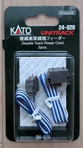 KATO N Gauge 24-828 Double Track Elevated Railroad Feeder (2 pcs) / Railway - Picture 1 of 2
