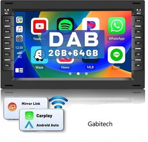 Android 13 Autoradio GPS Navi BT für VW SKODA PASSAT BORA POLO SHARAN JETTA MK4 - Bild 1 von 9