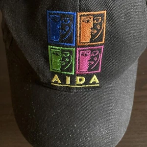 Vintage AIDA Baseball Hat - Elton John & Tim Rice Broadway Musical Strapback - Picture 1 of 4