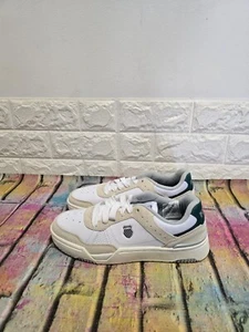 Zapatos de estilo de vida K-Swiss Match Pro Lth UK 5 (EUR 38) para mujer PVP £ 90 gorra blanca - Imagen 1 de 6