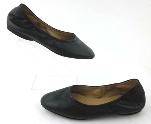 Ballerine ECCO Taisha in pelle nera EU 40 US 9 9 5 quasi come nuove!