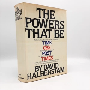 Journalism Media Insight on CBS, Time, Post, LA Times David Halberstam 1979 HCDJ - Imagen 1 de 24