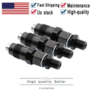 3x Fuel Injectors For Kubota B,RTV Series D1005 D1105 D1305 V1505 1G677-53903 US - Picture 1 of 9