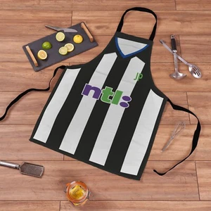 Newcastle 2001 Home Maglietta Calcio a Righe Rétro Personalizzato Idrorepellente - Picture 1 of 6