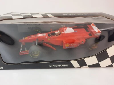 Minichamps Ferrari F310B #6 Eddie irvine 1997 1/18 180970006 new box - Immagine 1 di 3