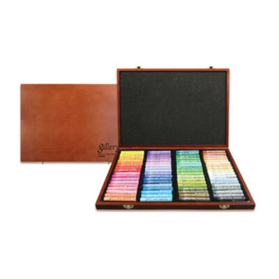 [Express] Mungyo MOPV-72W Wood Box Soft Oil Pastels Set 72 Assorted Colors Art - image 1 of 2