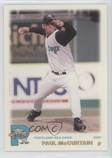 2000 Grandstand Portland Sea Dogs Paul McCurtain